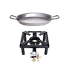 All Grill stool cooker set with paella steel pan 32 cm small