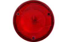 Hella Halogen Nebelschlussleuchte  24/12V Rund für Fahrzeugseite links / rechts