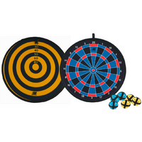 Diana per freccette in velcro Sunflex Sport Deluxe a due lati con 6 palline