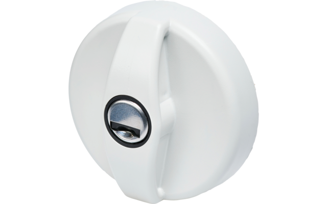 STS tank cap closure for fresh water, with ventilation, STS/Zadi cyl. signal white