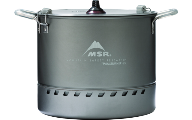 MSR WindBurner Stock Pot Camping Stove Cooking Pot 4.5 liters