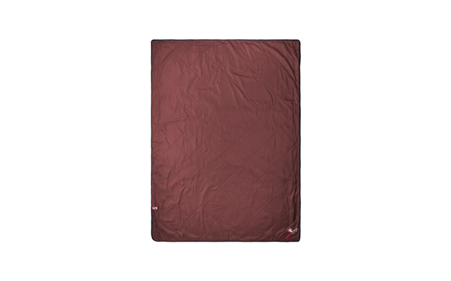 Grüezi Bag WellhealthBlanket Wool Home Slaapzak chocolade/rook blauw
