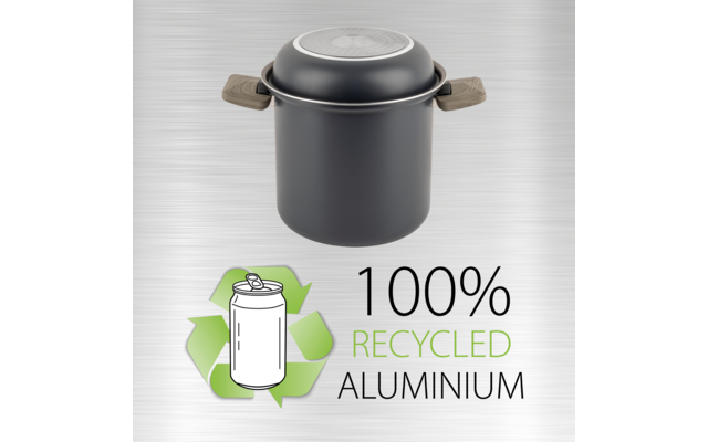 Produktbild Brunner Torralta Topfset stapelbar platzsparend f&uuml;r alle Herdarten geeignet 1