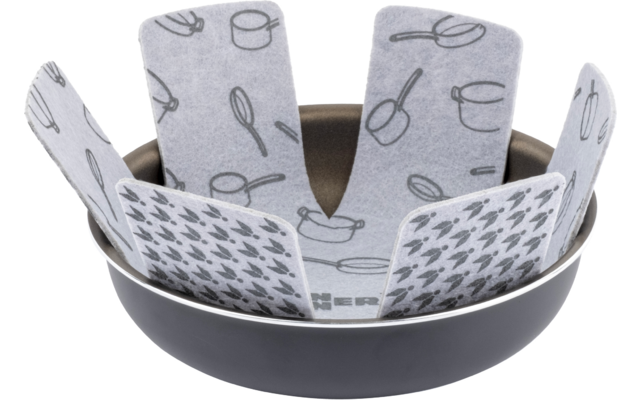 Produktbild Brunner Torralta Topfset stapelbar platzsparend f&uuml;r alle Herdarten geeignet 1