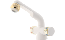 534724 - Barwig Compact Automatik Zweigriff-Mischarmatur mit 10 mm Schlauch-Anschluss 12V weiß/gold