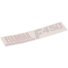 Fiamma sticker voor luifel F45s in Deep Black Fiamma onderdeelnummer 98673-161