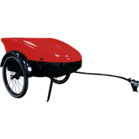 Remolque para bicicletas Trailmova T1 RAL 2002 naranja sangre
