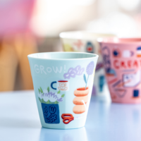 Koziol Nora Cup M Sisters Grow Becher 300 ml sage