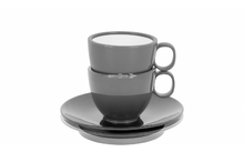 284601 340419 396814 522926 534654 536858 - Brunner Antislip Espresso-Tassen Set 2-teilig mit rutschhemmende Untertasse