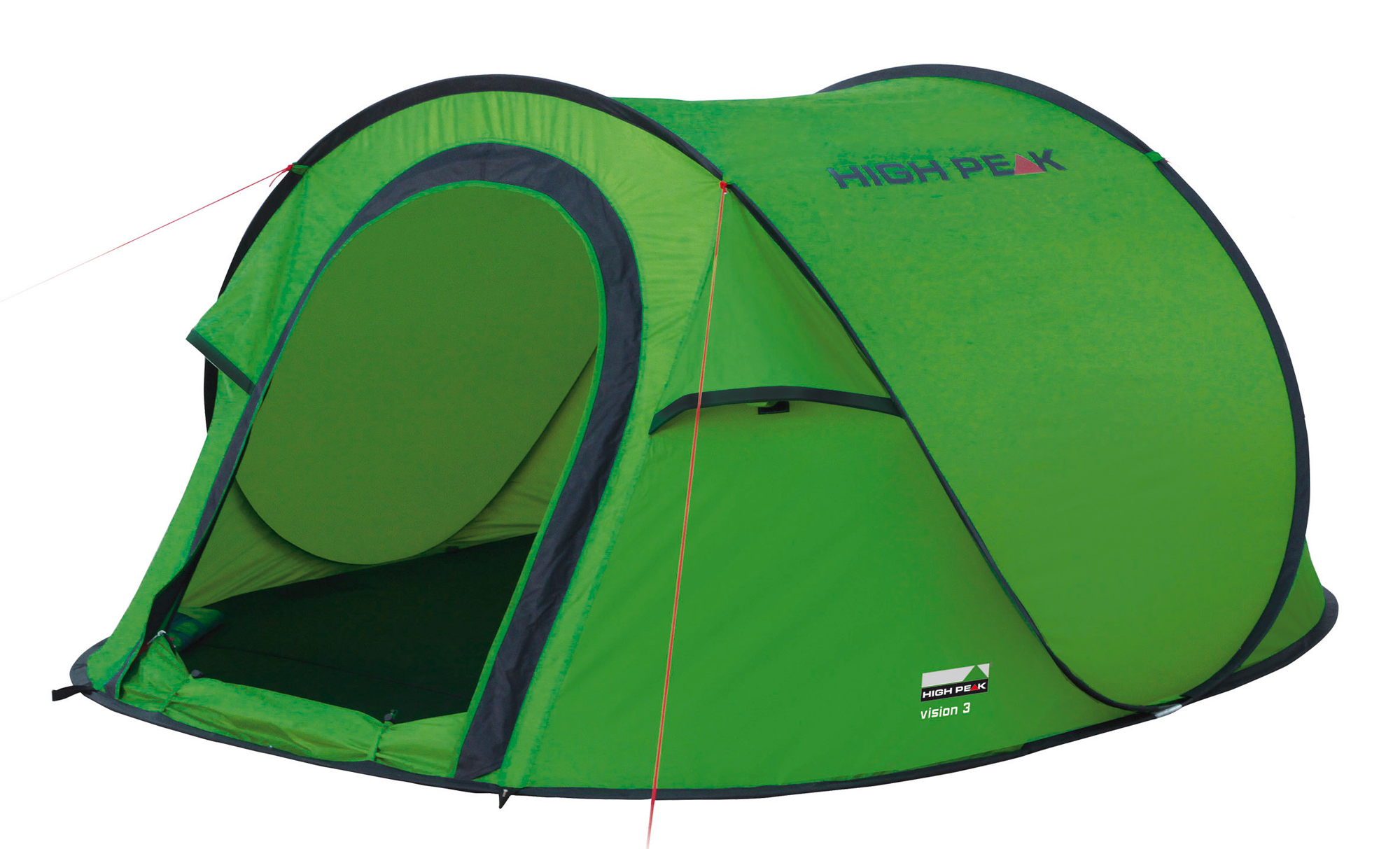 geef de bloem water Bewijzen Darts High Peak Vision 3 Enkeldaks 3 Persoons Pop Up Tent - Berger Camping