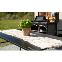 Camino de mesa de macram&eacute; Camplife