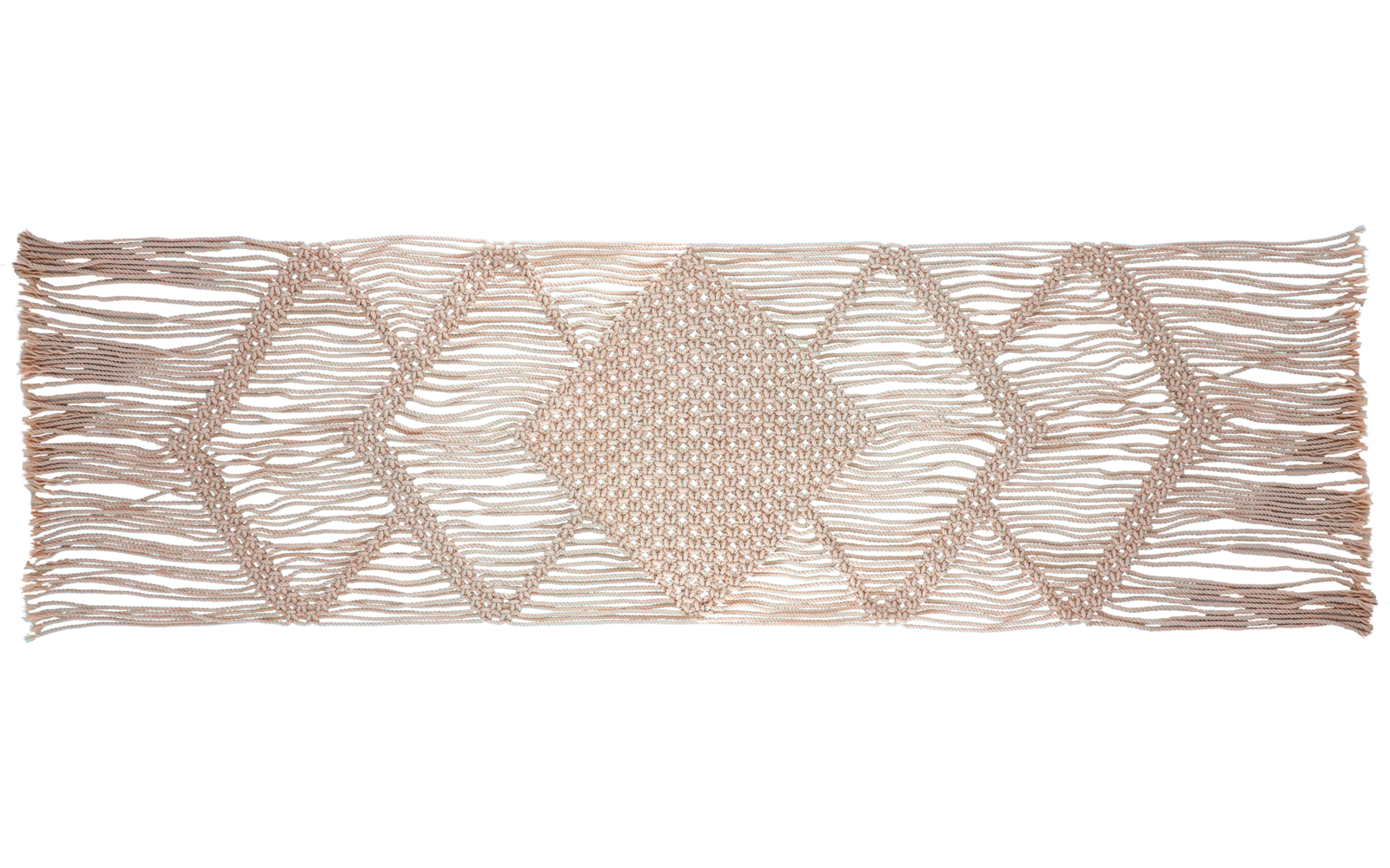 Papier beige clair froissé sur fond blanc