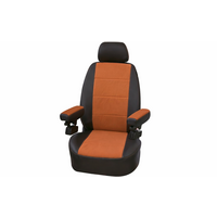 Petex Imperial Cognac armrest cover for Fiat Ducato