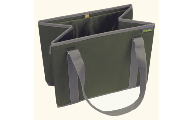 meori Foldable Shopping Basket Olive Green