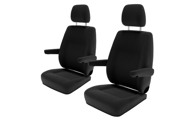 Drive Dressy housses de siège Set VW T6/T6.1 Transporter (à partir de 2015) housses de siège Set sièges avant