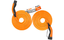 199341 538054 - Lapp Selbstaufrollendes Doppelhelix Ladekabel Typ 2 Mode 3 / 3-phasig 32 A bis 22 kW 7 Meter