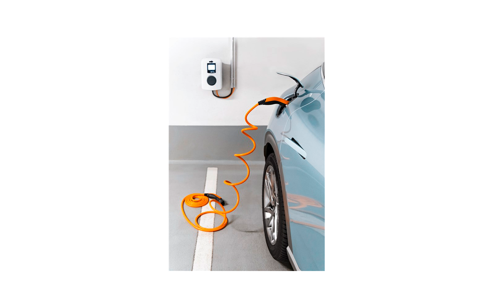 Produktbild Lapp Selbstaufrollendes Doppelhelix Ladekabel Typ 2 Mode 3 / 3-phasig 32 A bis 22 kW 7 Meter 1