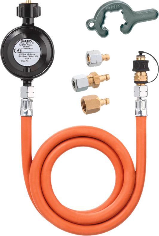 GOK Regulator Hose Line Set Berger Camping