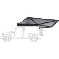 Vickywood Branch HC-C Toldo lateral de tapa dura 270&deg; 2 m mecanismo autom&aacute;tico e iluminaci&oacute;n LED Derecha