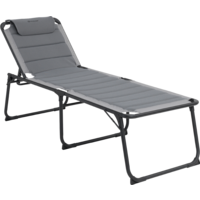 Outwell Samoa klappbare Sonnen-Liege 200 x 70 x 49cm grau 