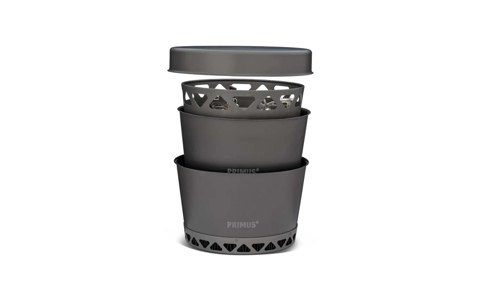 Produktbild Primus PrimeTech Stove Set II Gaskocher 2000 W inklusive Kochgeschirrset 8 teilig 1