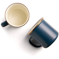 Barbones Enamel emailliertes Becherset 2 teilig 500 ml
