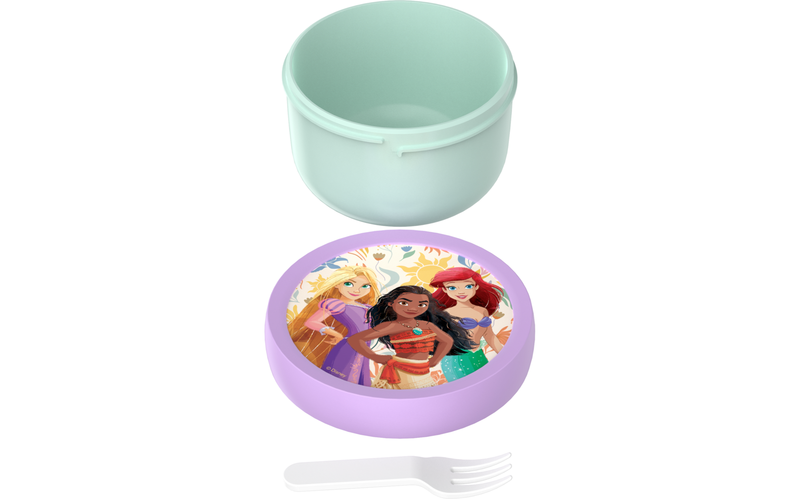 Produktbild Mepal Campus Fruchtbox mit Gabel aus Polypropylen und auslaufsicherem Verschluss 300 ml  1