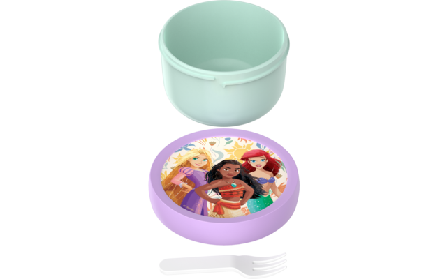 Produktbild Mepal Campus Fruchtbox mit Gabel aus Polypropylen und auslaufsicherem Verschluss 300 ml  1