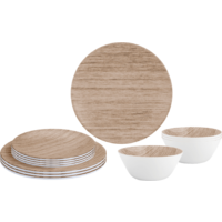 Brunner Midday servies 12-delig voor 4 personen sequoia