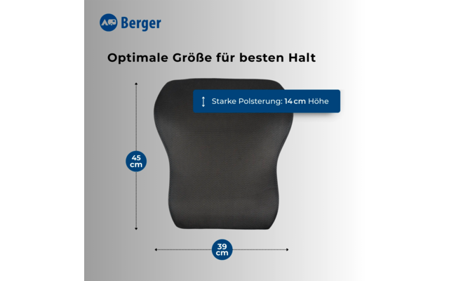 Produktbild Berger ergonomisches R&uuml;ckenkissen 1