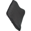 Cuscino per seduta ergonomico nero con design sagomato