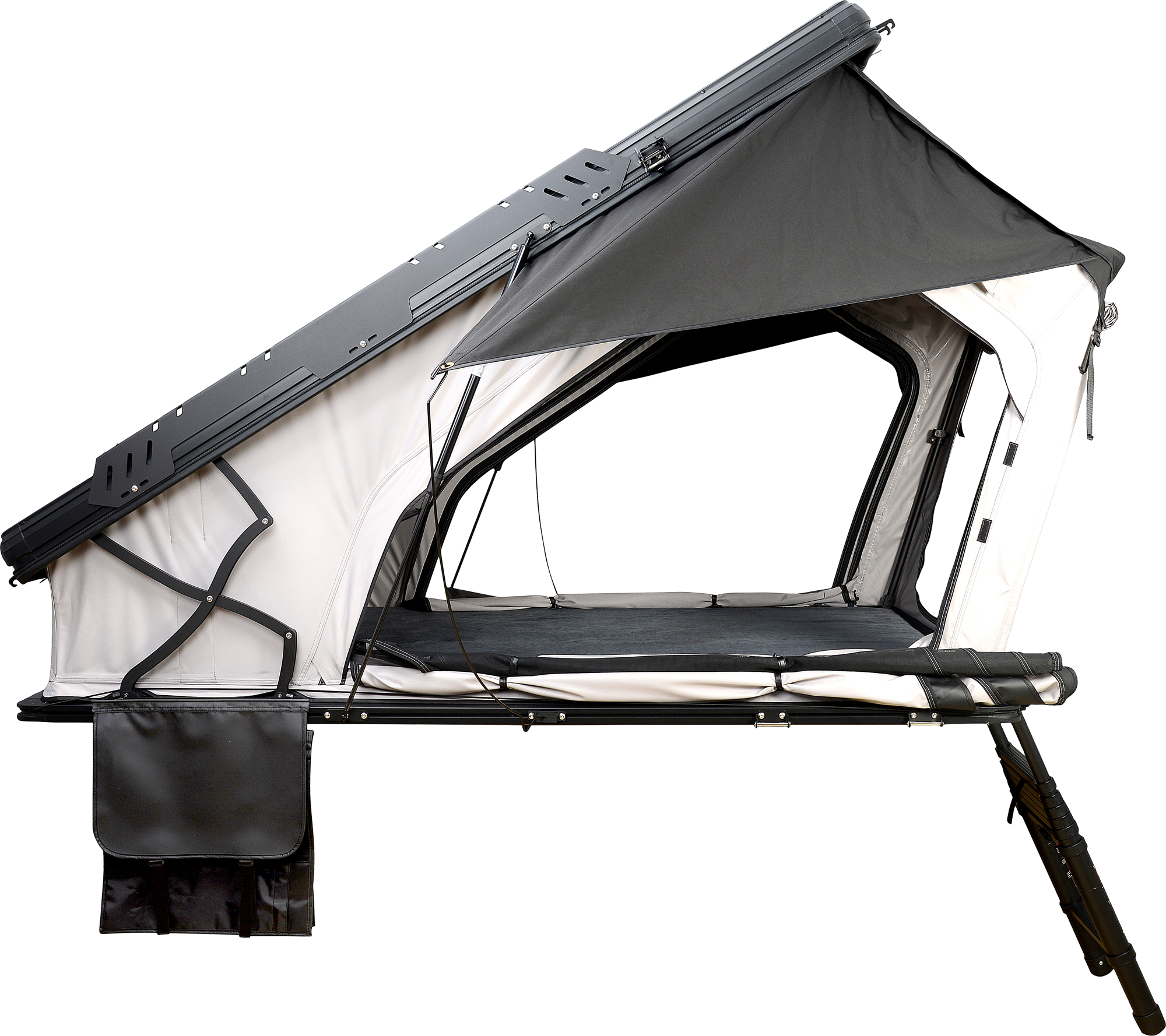 Tente De Toit KAA Coque Rigide - Ouverture Automatique, Matelas 213 Cm - Neuve FR