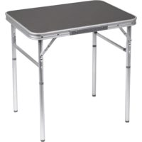 Bo-Camp Alu Campingtisch Grau 2 Stufen 60 x 45 cm