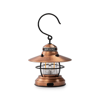 Barebones linterna edison mini linterna cobre