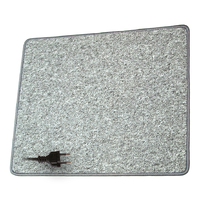 Tapis chauffant 230 V 70 x 60 cm argenté Palais Pro Car