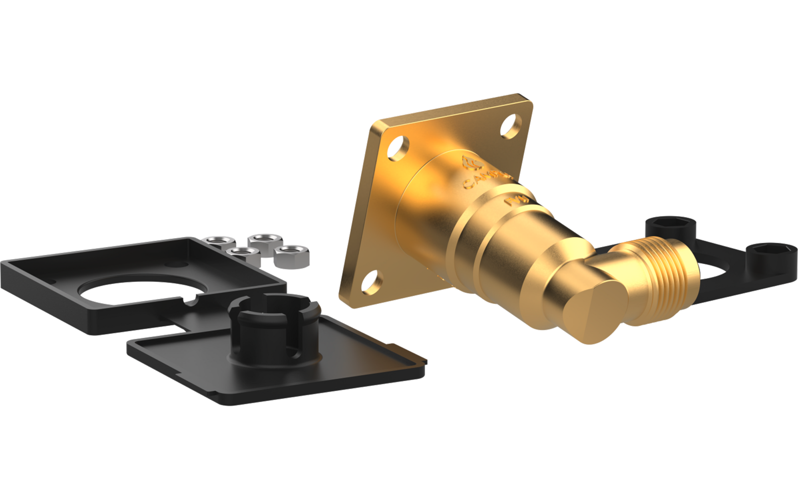 Produktbild CAMPKO LPG Tankstutzen HK Flach W21,8 x 1/14 auf LPG F&uuml;llschlauch 1