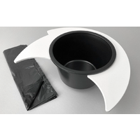 Flexaport Trenntoiletten-Einsatz Set passend f&uuml;r Thetford C220  wei&szlig; PVC mit 100 T&uuml;ten Recycling 20 my