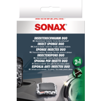 SONAX Insektenschwamm mit Netzstruktur und Mikrofaser 2 in 1 