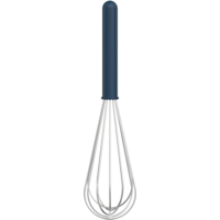 Mepal Chef It batidor de acero inoxidable de polipropileno con mango ergon&oacute;mico 30 cm marino