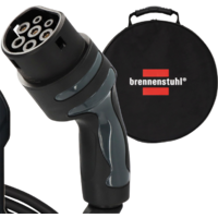 Caricabatterie EV Brennenstuhl tipo 2 contatto di protezione Mobile Wallbox 2,3 kW 8 metri di cavo