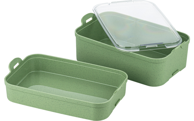 Image du produit Koziol Stakk Bentobox 2 Lunchboxset 3 teilig mit 2 Boxen / 1 Deckel 2 Liter  1