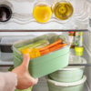 Kleines Produktbild Koziol Stakk Bentobox 2 Lunchboxset 3 teilig mit 2 Boxen / 1 Deckel 2 Liter  1