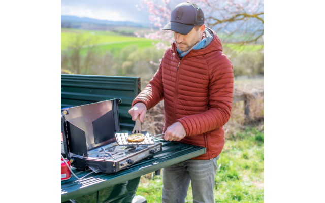 Produktbild Primus CampFire Grillplatte Aluminium-Druckguss mit Antihaftbeschichtung und Klappgriff 1