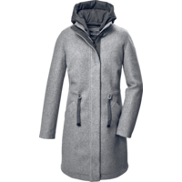 GIGA by Killtec parka de mujer con capucha desmontable