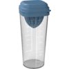 Rotho Loft Shaker 5 in 1 Trinkflasche 1 Liter horizon blau