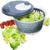 Rotho salad spinner fresh 4.5 liters horizon blue