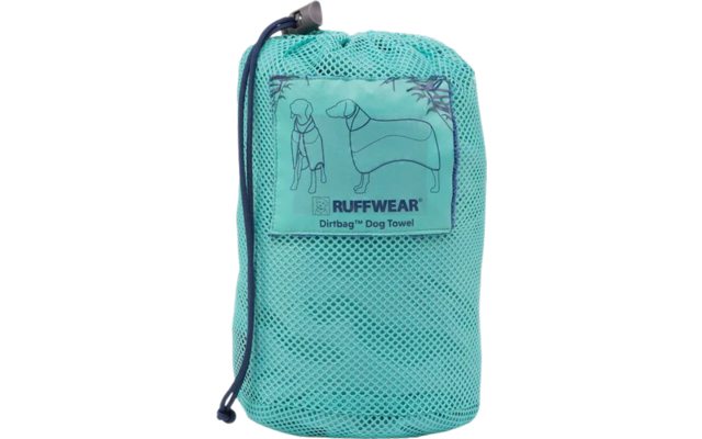 Ruffwear Dirtbag Asciugamano per cani Aurora Teal XXS
