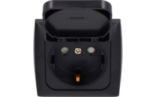 542516 - Haba C-Line stopcontact 230 V met klapdeksel en opaalkleurige rand