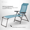 Kleines Produktbild Berger Iseo Luxus Klappstuhl (verschiedene Modelle) 1
