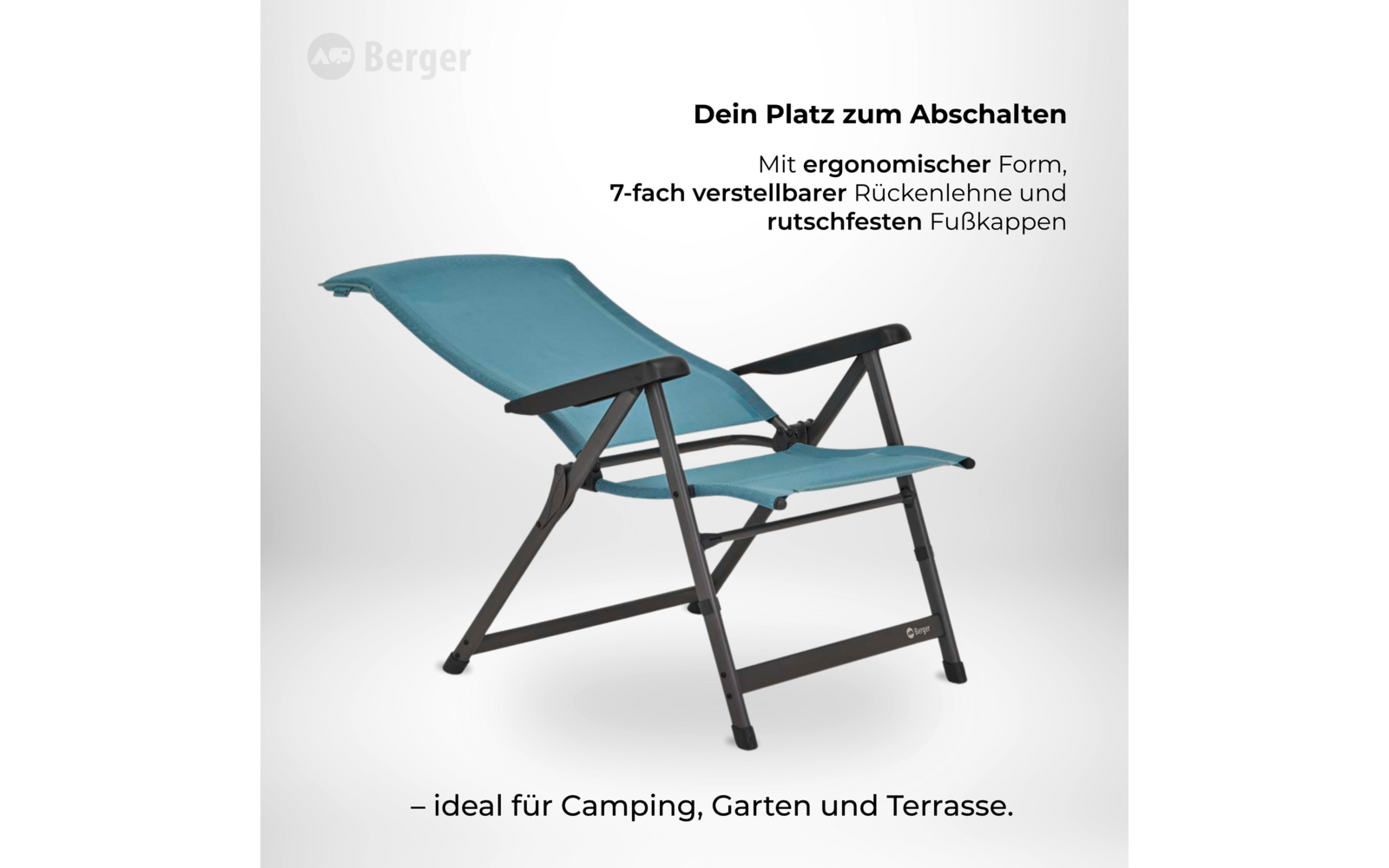 Produktbild Berger Iseo Luxus Klappstuhl (verschiedene Modelle) 1